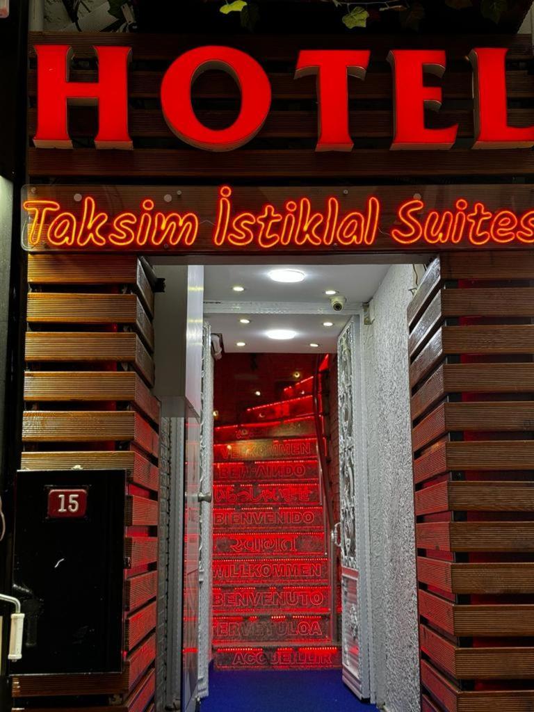 Taksim Istiklal Suites Estambul Exterior foto