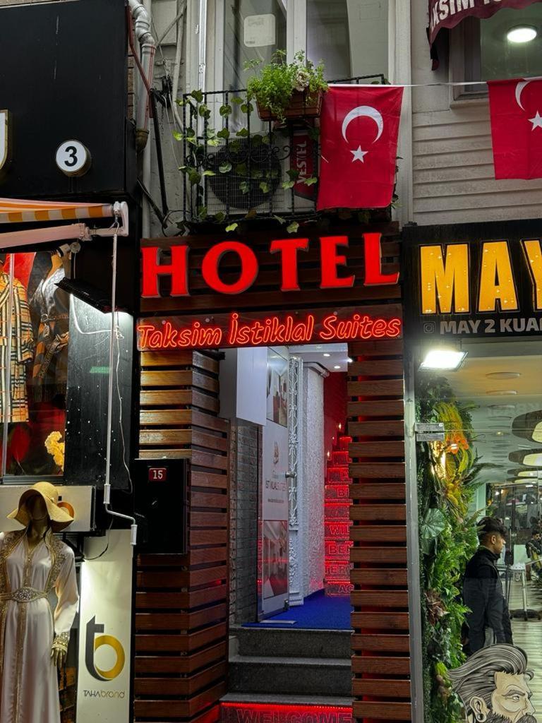 Taksim Istiklal Suites Estambul Exterior foto