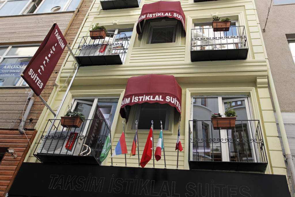 Taksim Istiklal Suites Estambul Exterior foto